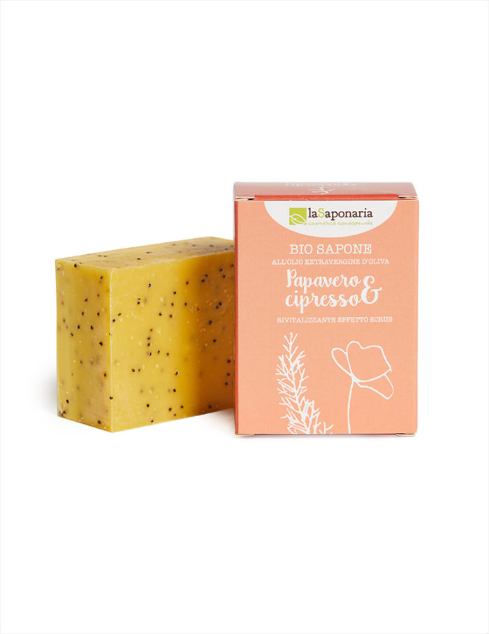 Sapone Papavero e Cipresso